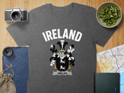 Ireland Neilan Family Crest Graphic T-Shirt product