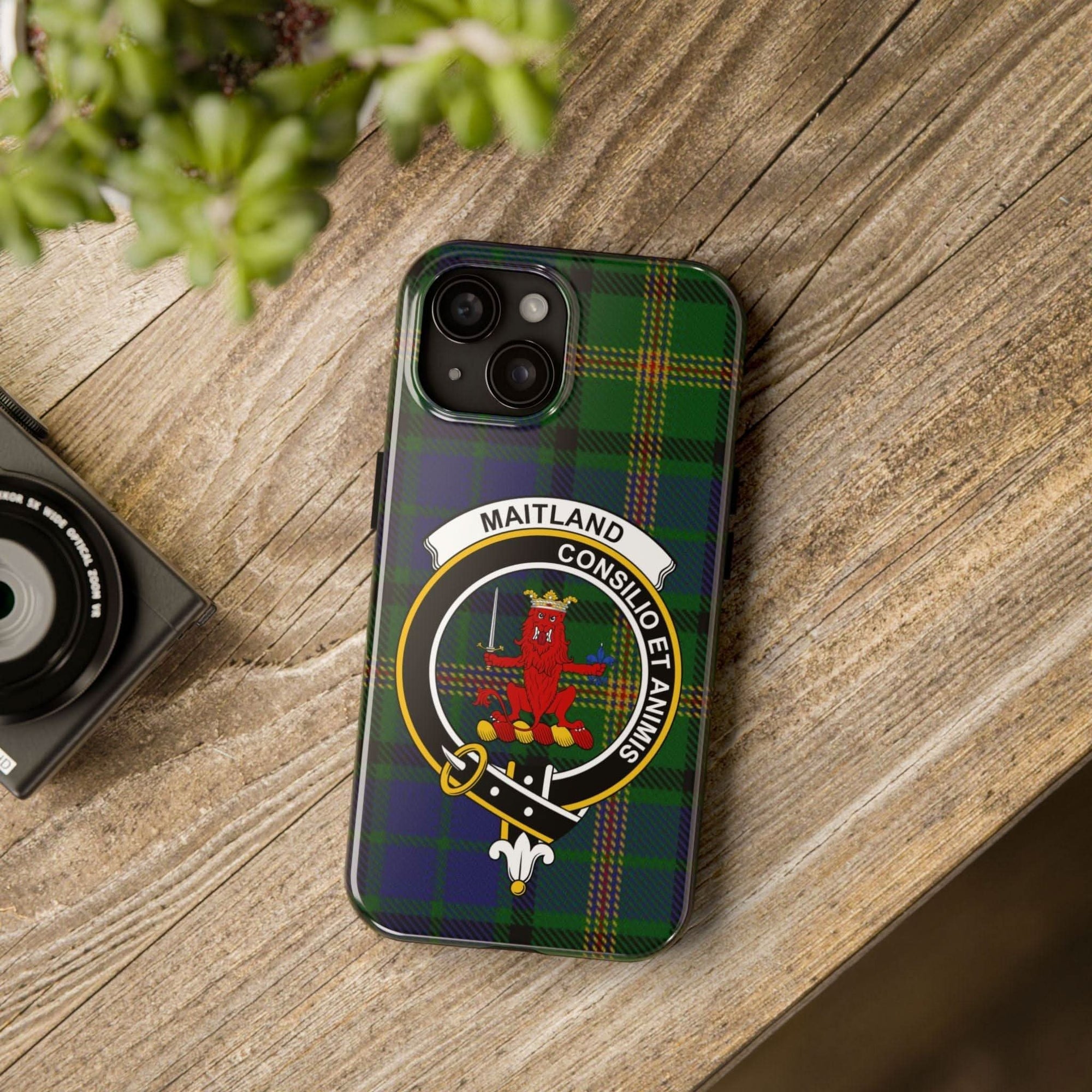 Maitland Clan Scottish Tartan Cell Phone Case - Celtic Ancestry Gifts