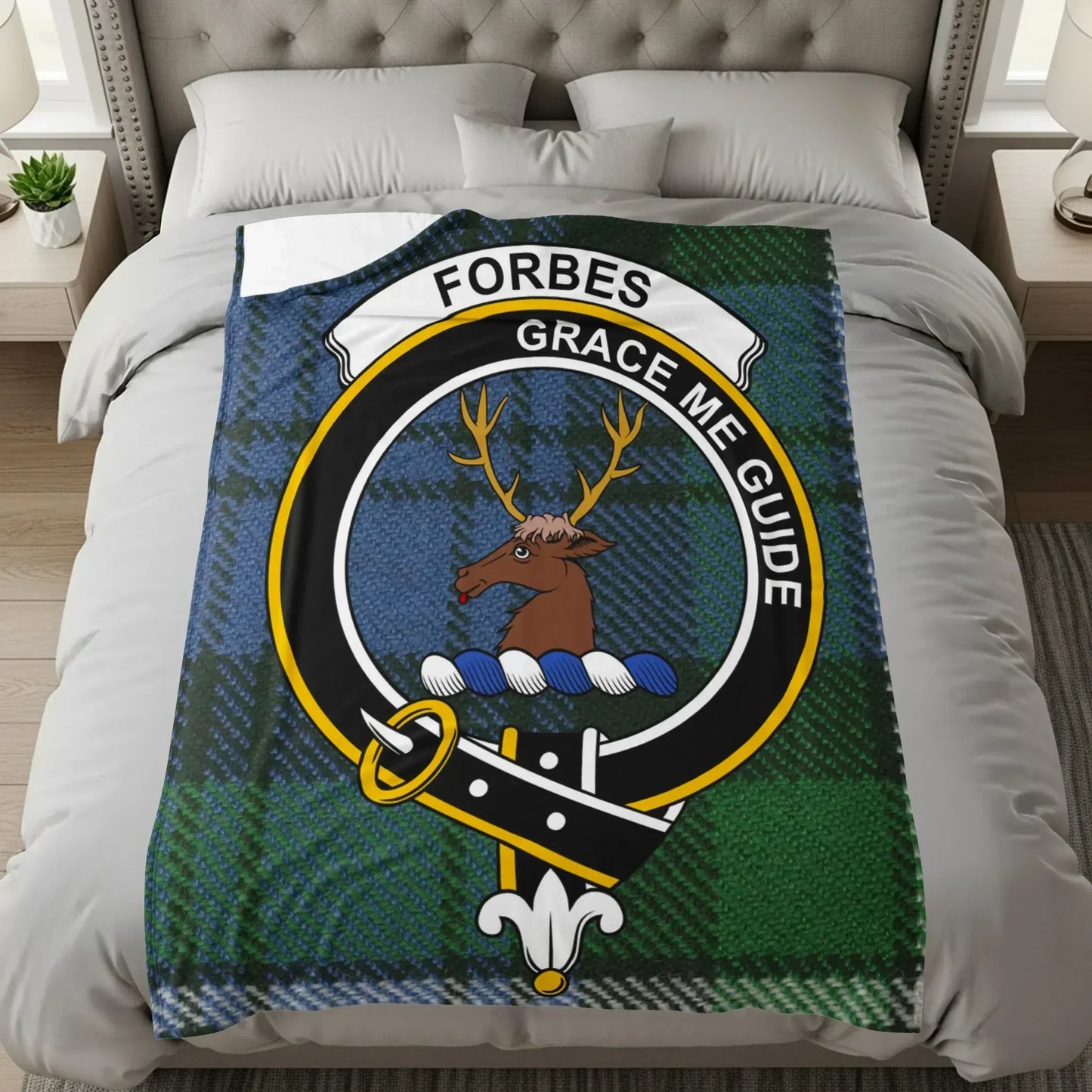 Forbes Grace Me Guide Plaid Design Blanket product