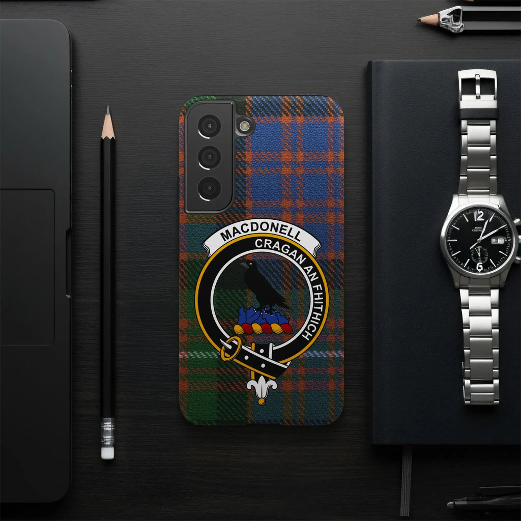 Macdonell Clan Crest Phone Case Cragan an Fhithich