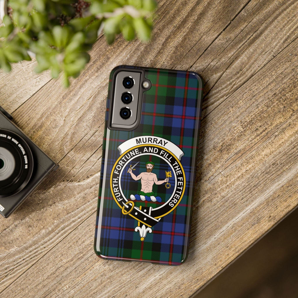 Murray Clan Scottish Tartan Cell Phone Case - Celtic Ancestry Gifts