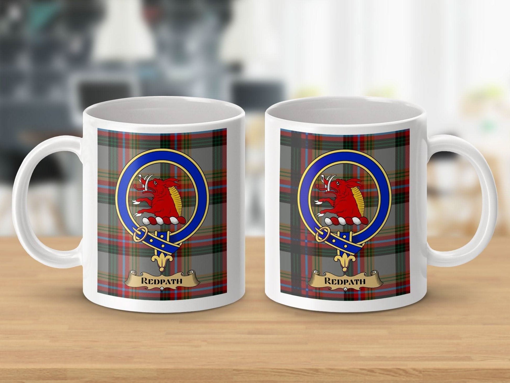 Clan Redpath Scottish Tartan Crest Mug product