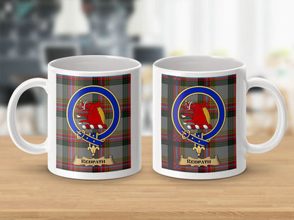 Clan Redpath Scottish Tartan Crest Mug product