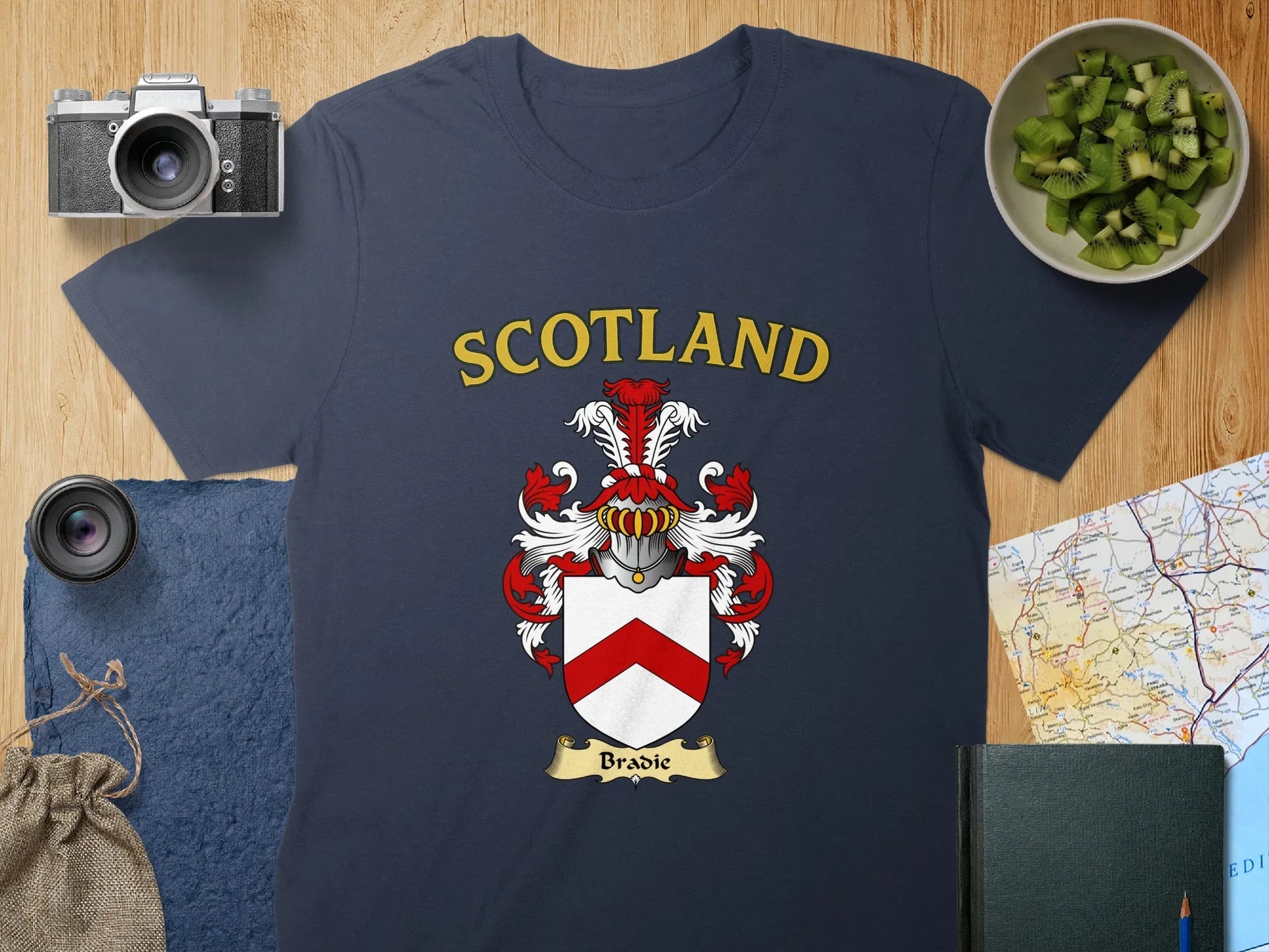 Scotland Family Crest Graphic T-Shirt product type