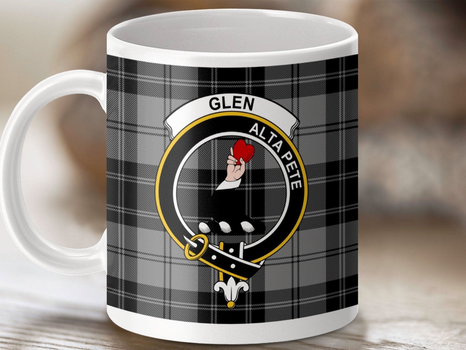 Glen Alta Pete Plaid Family Crest Mug product