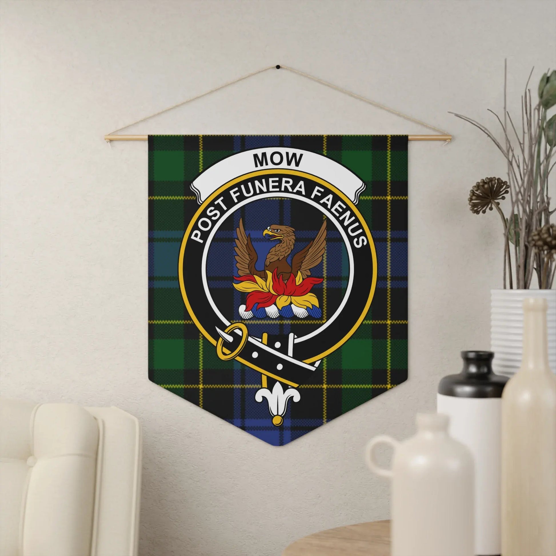 Clan Crest Plaid Tartan Wall Hanging product
