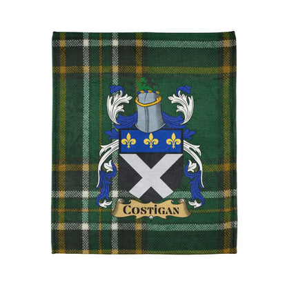 Family Crest Tartan Plaid Blanket Cozy Home Decor product type