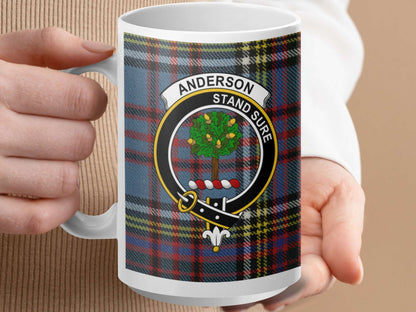 Anderson Stand Sure Scottish Tartan Pattern Mug - Living Stone Gifts