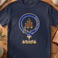 McKenzie Scottish clan crest T-shirt in navy