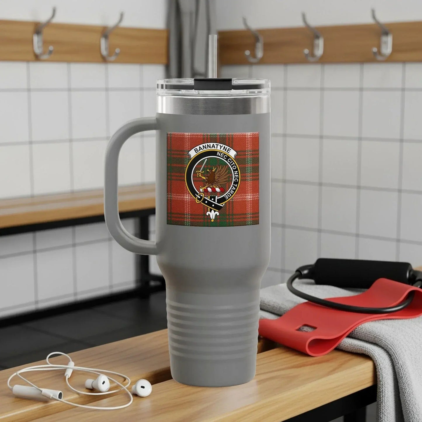 Scottish Clan Design Large Gray Mug product