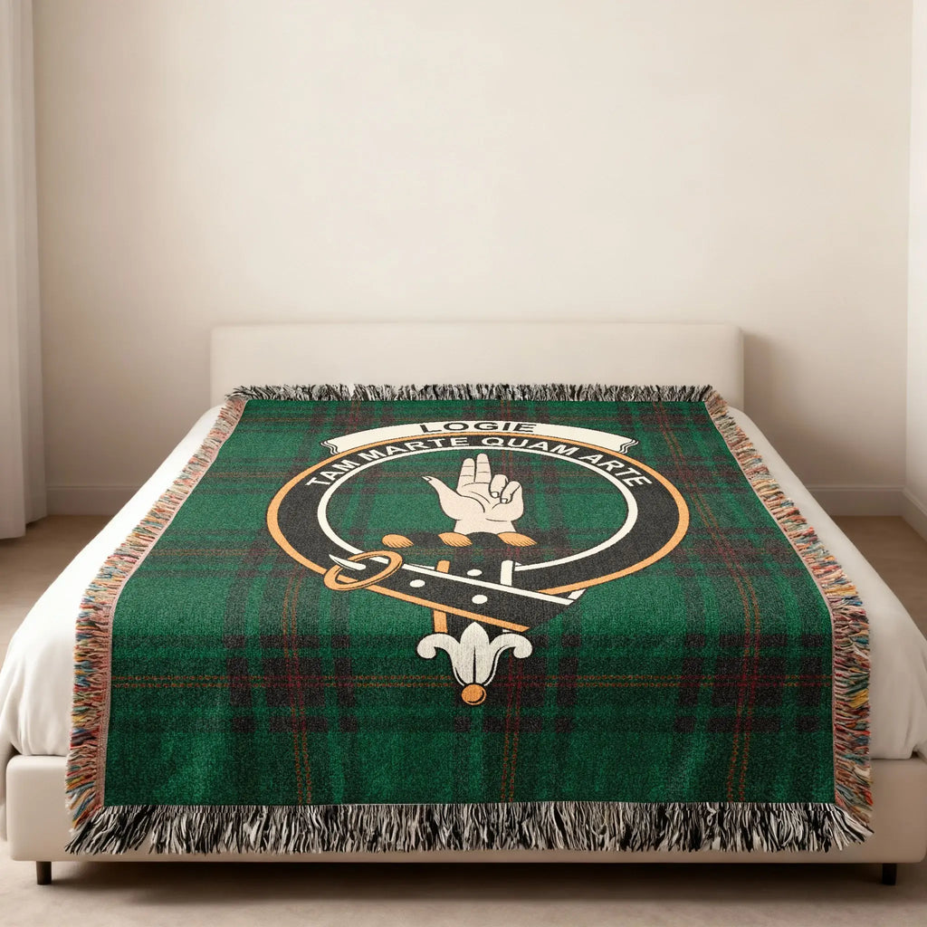 Logie Tam Marte Quam Arte Tartan Bed Blanket