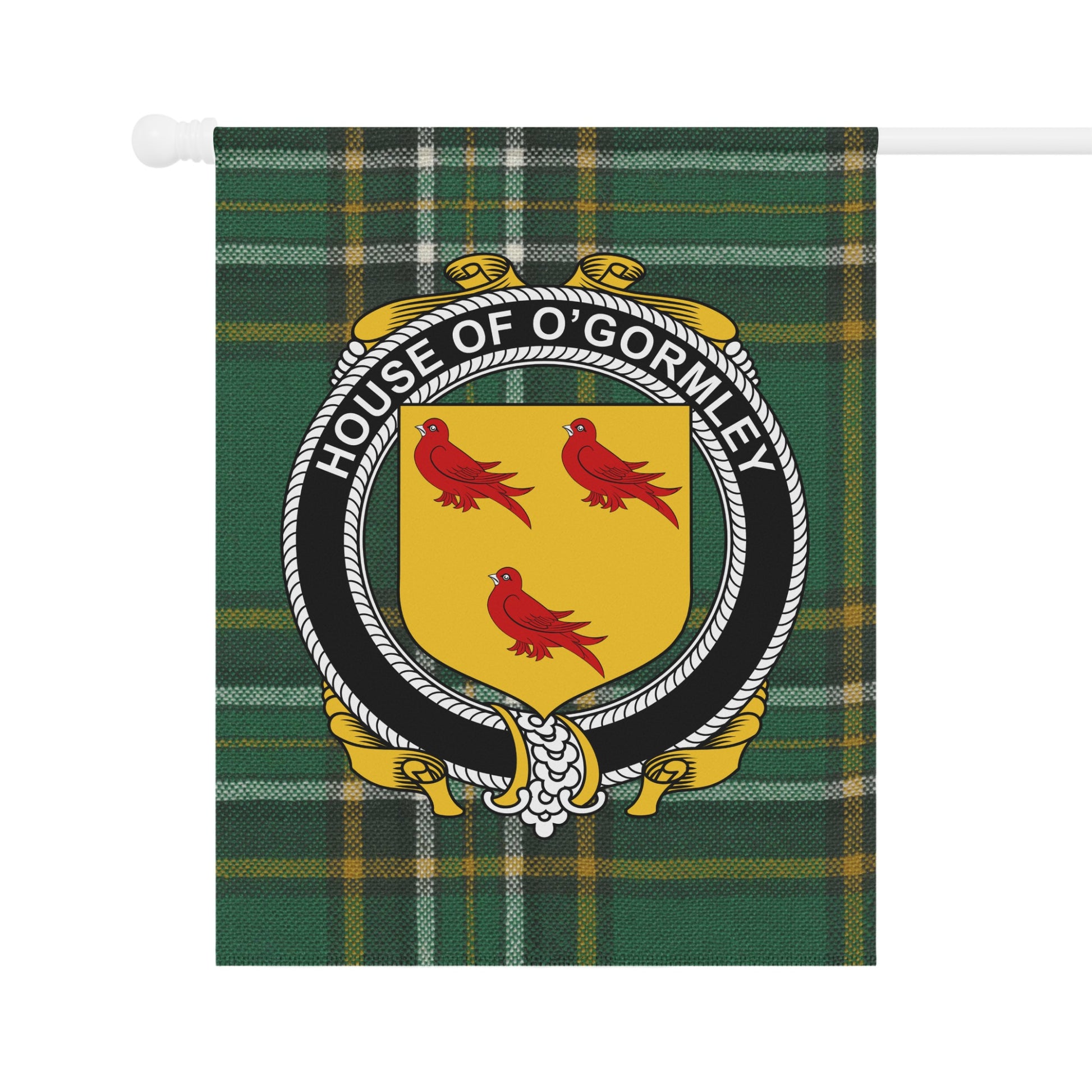 Stylish House of O'Gormley Crest Banner for Wall Decor