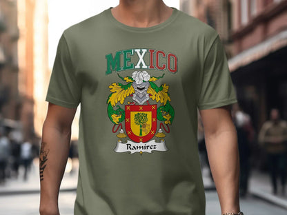 Mexico Ramirez Crest Graphic T-Shirt product
