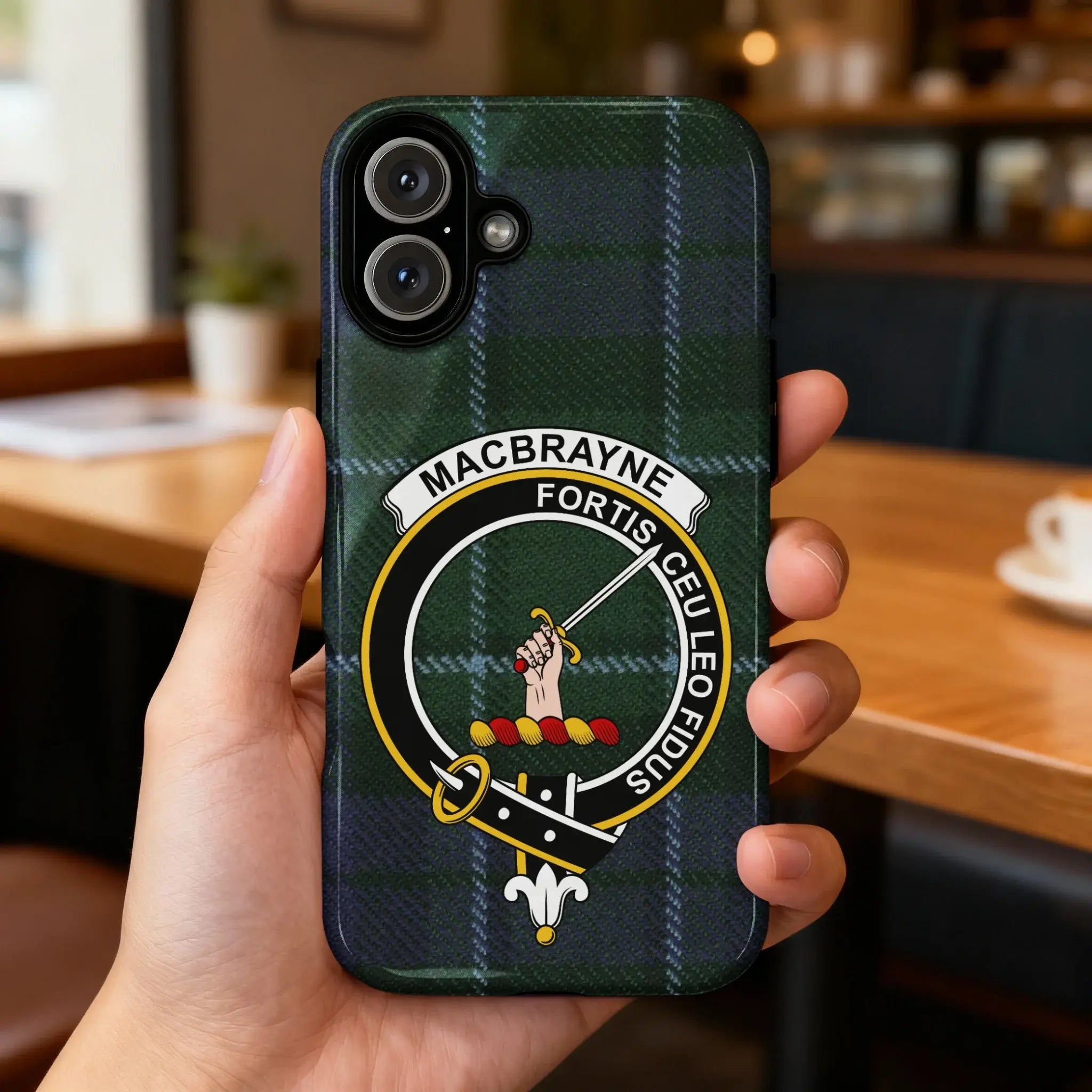 MacBrayne Fortis Ceu Leo Fidus Phone Case