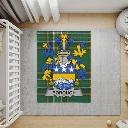 Stylish Borough Coat of Arms Design Rug product