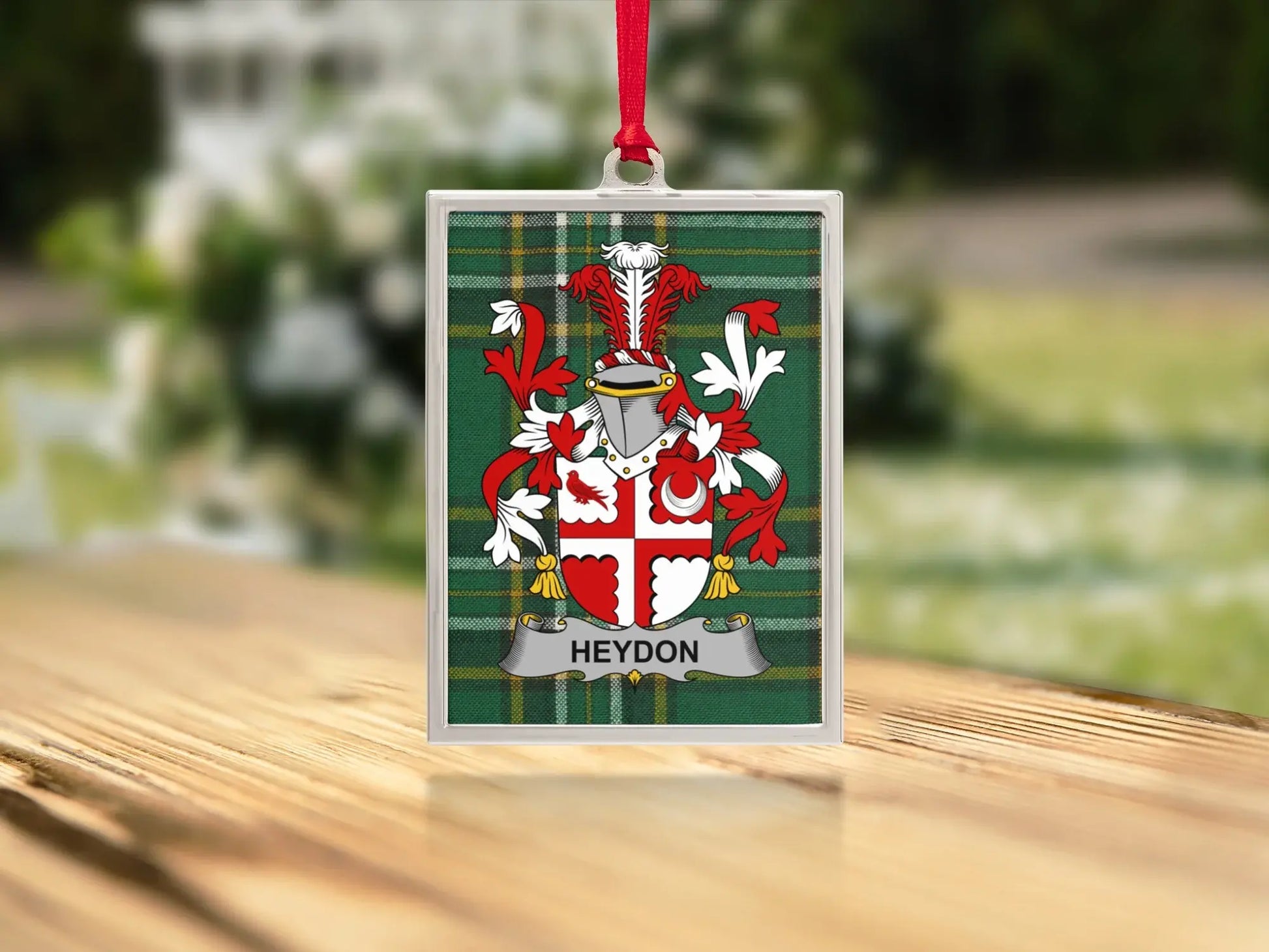 Family Crest Heydon Coat of Arms Ornament product