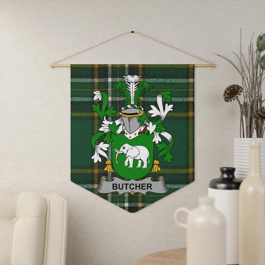 Family Crest Wall Hanging Decor Butcher Tapestry product type