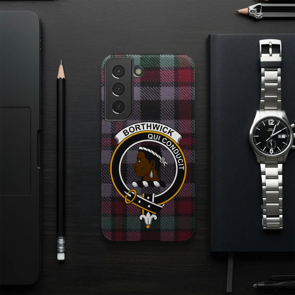 Borthwick Qui Conducit Black Woman Phone Case