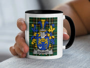 Fogarty Irish Family Crest Mug