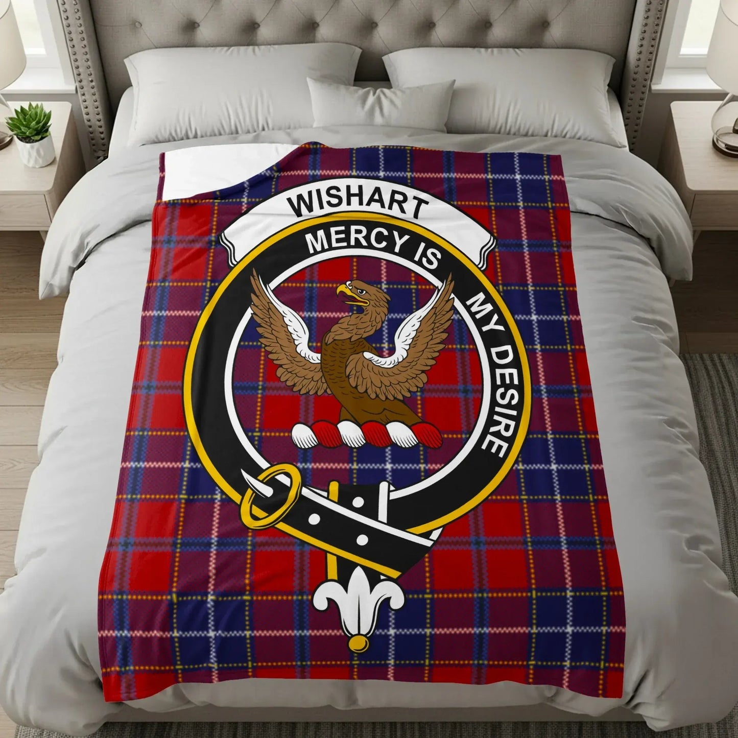 Wishart Mercy Is My Desire Eagle Crest Blanket product