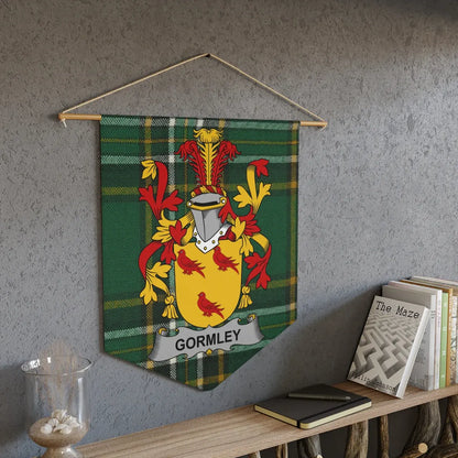 Personalized Family Crest Wall Hanging Tapestry product type