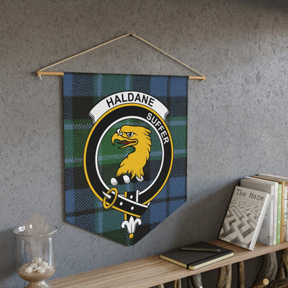 Haldane Family Crest Tartan Clan Wall Hanging product type