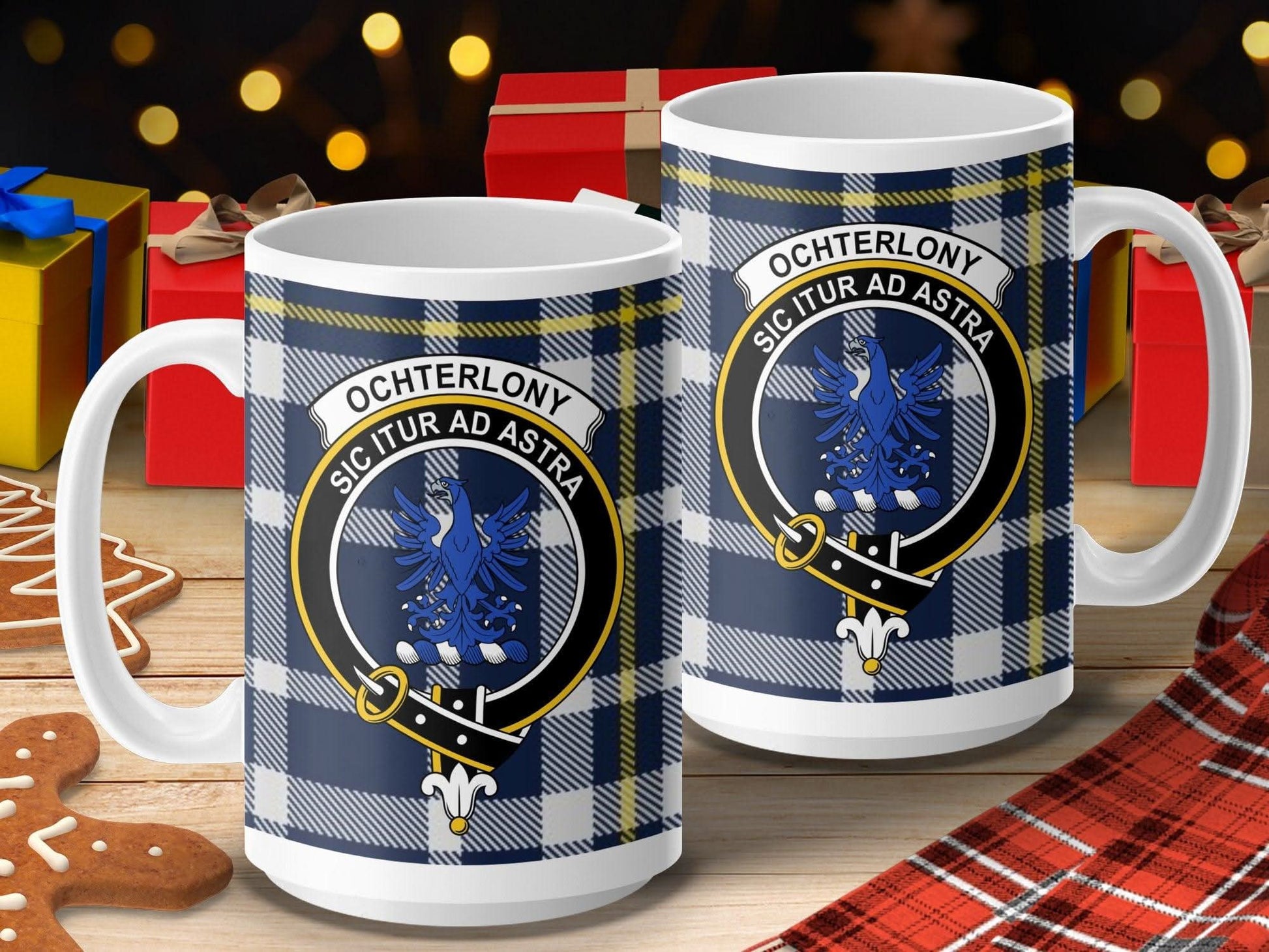 Ochterlony Sic Itur Ad Astra Clan Crest Mug product