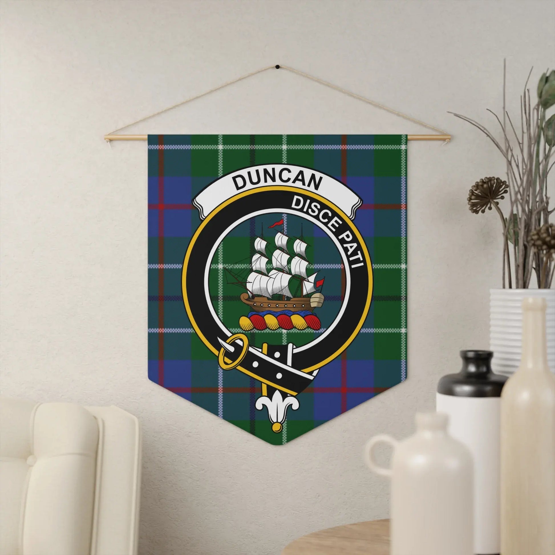 Decorative Duncan Disce Pati Tartan Wall Hanging product type