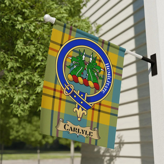 Carlyle Family Crest Scottish Clan House Flag product