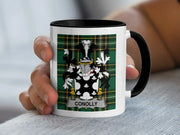 Connolly Surname Irish Heritage Accent Mug