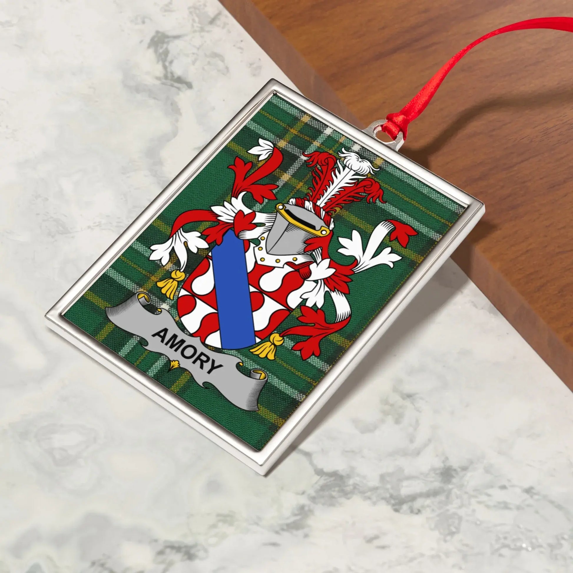 Family Crest Design Amory Ornament Decorative product type