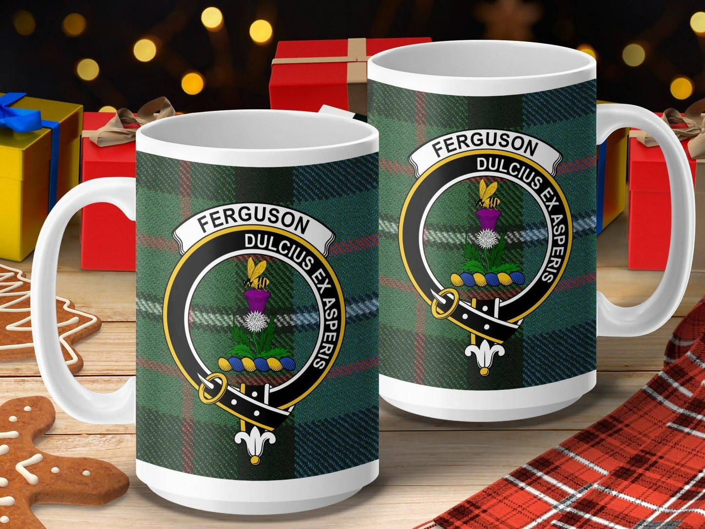 Ferguson Emblem Festive Holiday Mug product type