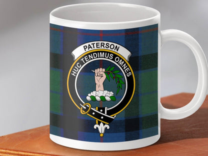 Paterson Clan Family Crest Coffee Mug product