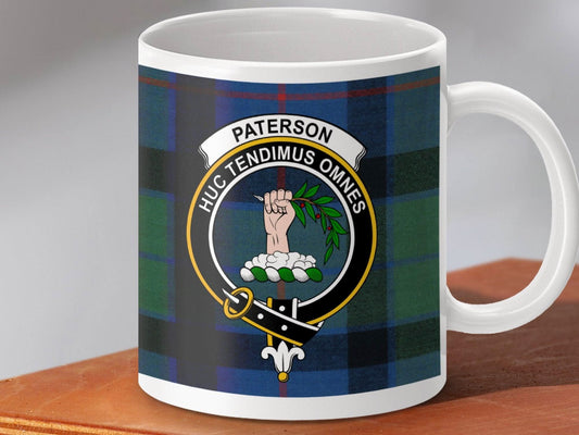 Paterson Clan Family Crest Coffee Mug product