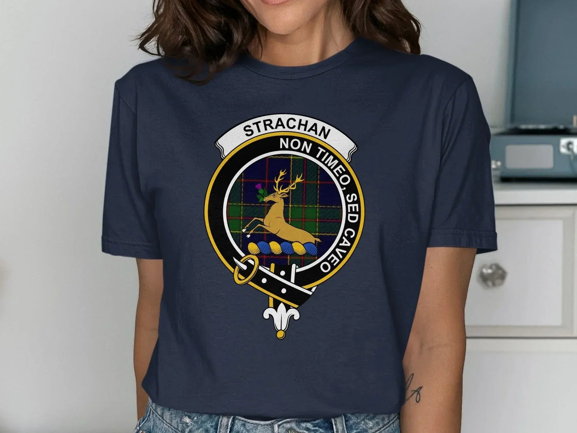 Strachan Non Timeo Sed Caveo Emblem Graphic product type