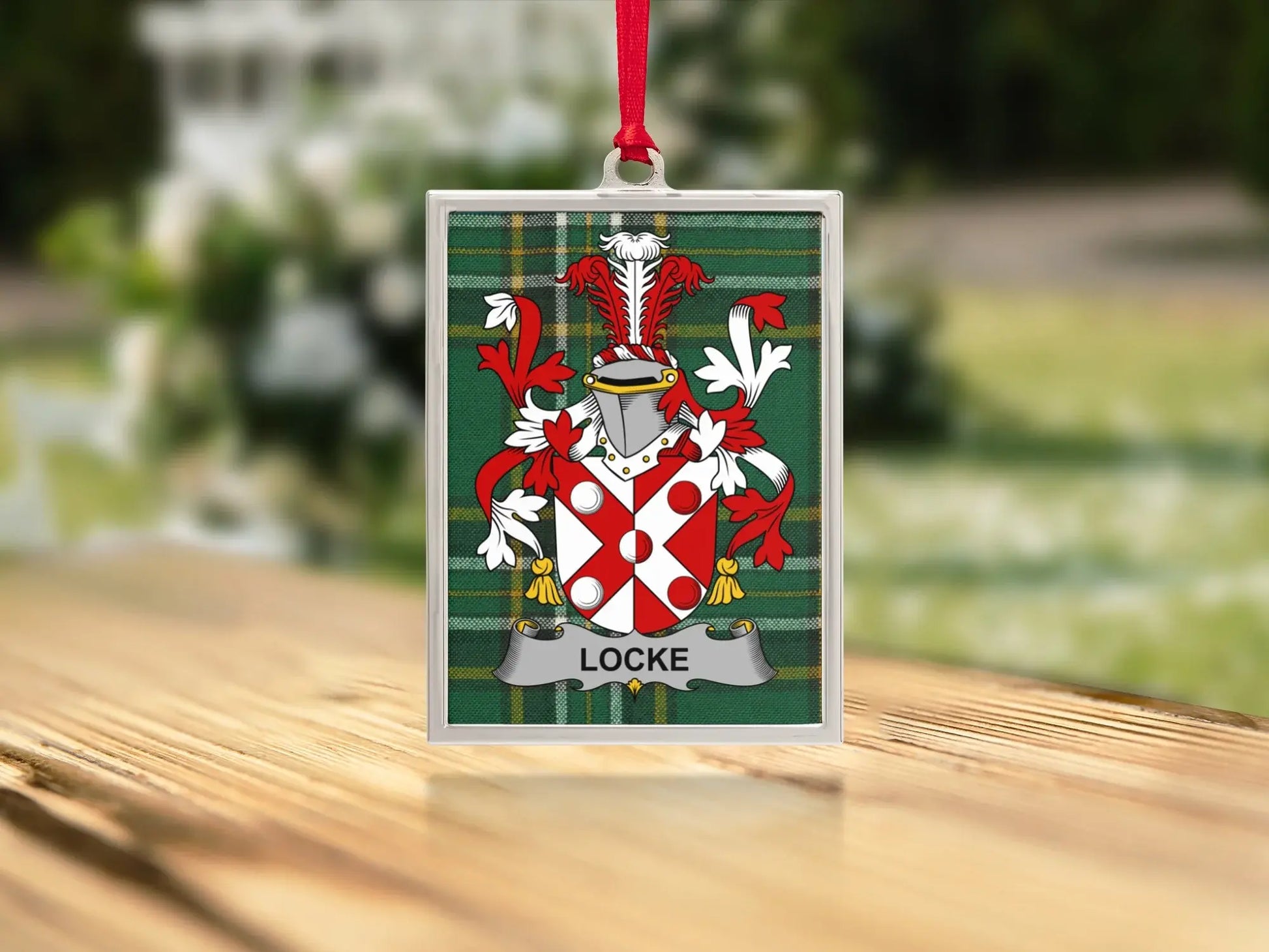 Family Crest Personalized Ornament product