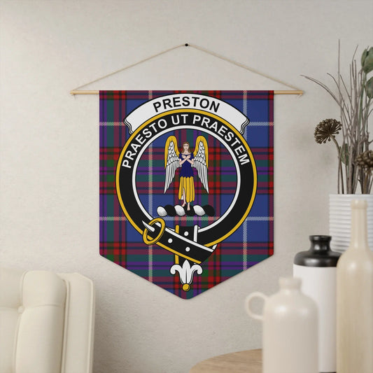 Preston Praesto Ut Praestem Tartan Wall Hanging product