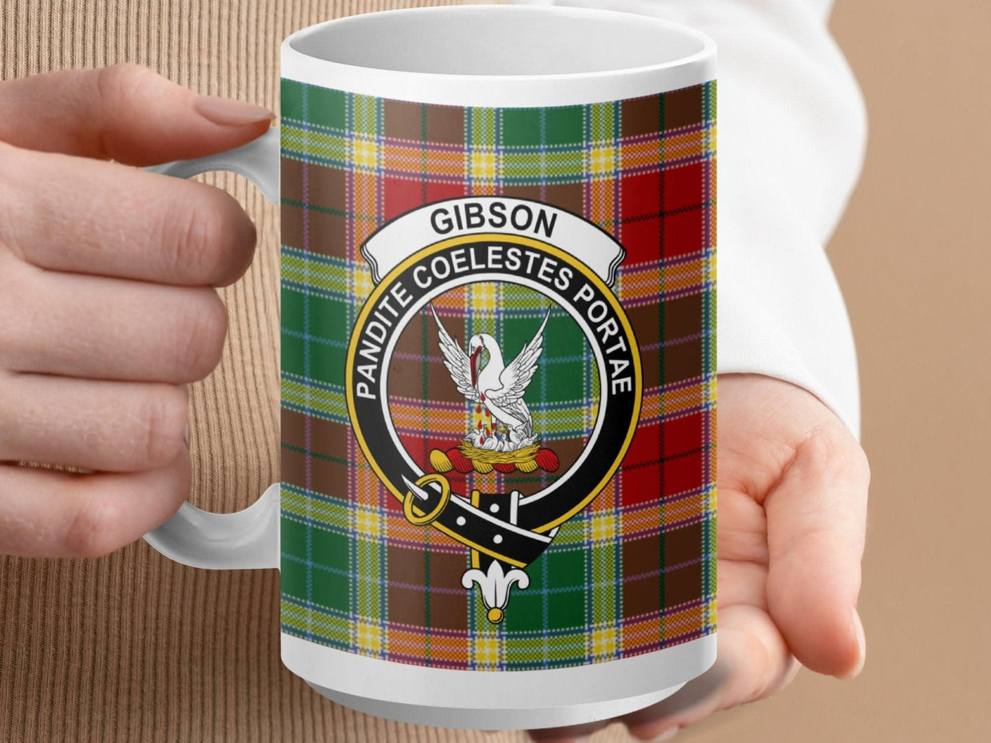 Gibson Pandite Coelestes Portae Plaid Mug product