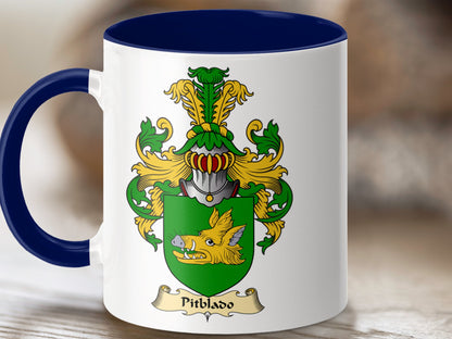 Clan Pirtle Scottish Coat of Arms Mug - Living Stone Gifts