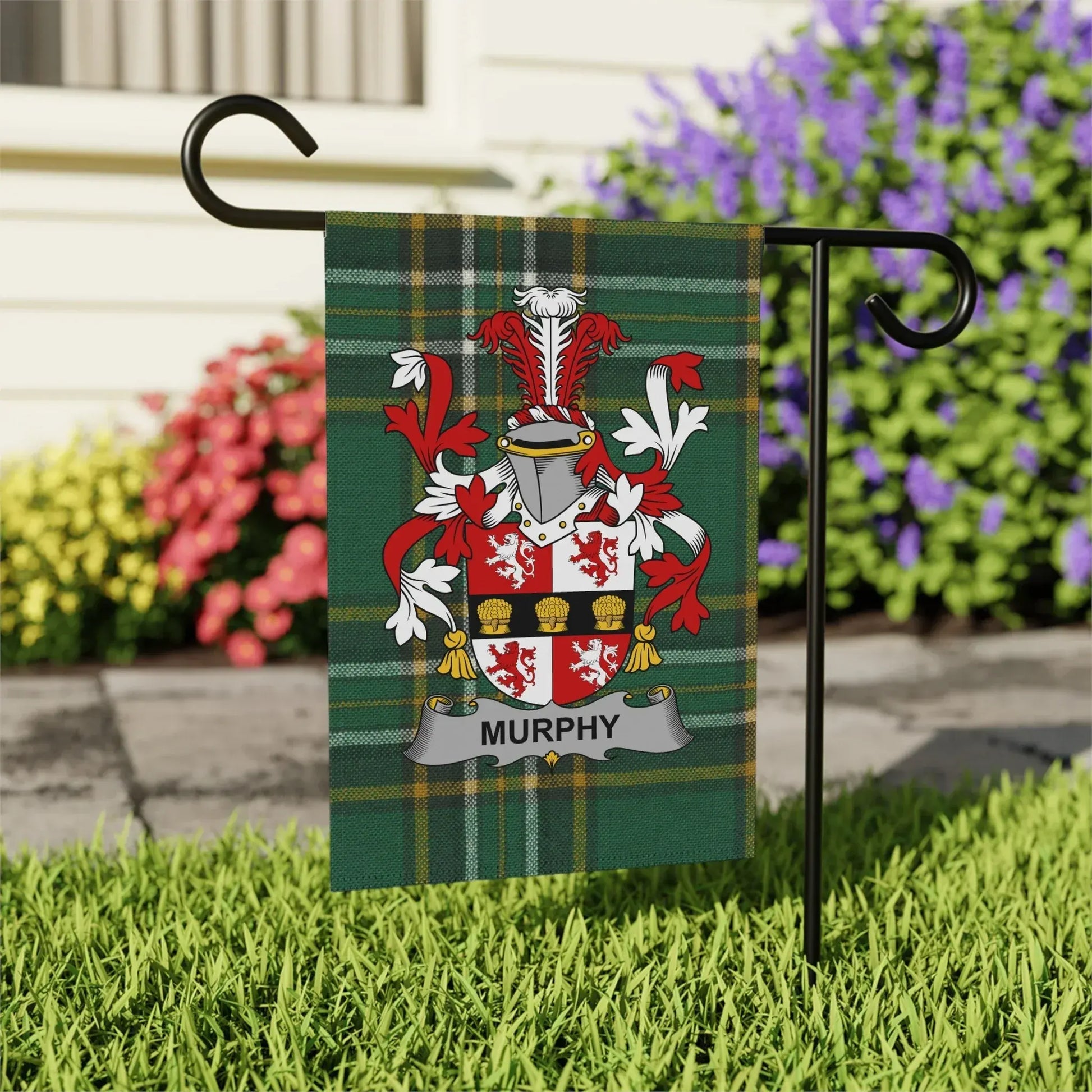 Personalized Coat of Arms Outdoor Garden Flag product