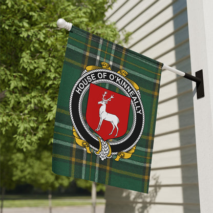 House of O'Kinnaelly Crest Outdoor Décor Flag