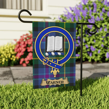 Warner Family Clan Crest Garden Banner Flag product