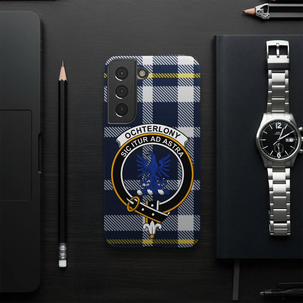 Ochterlony Sic Itur Ad Astra Checkered Phone Case