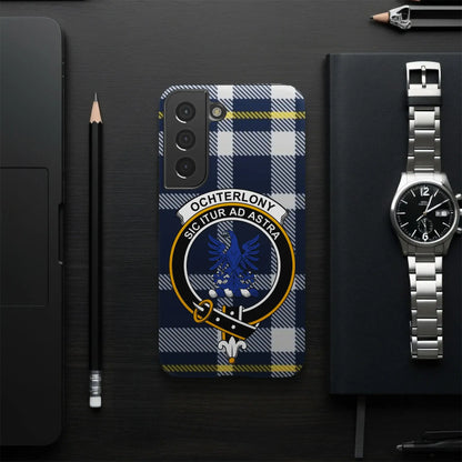 Ochterlony Sic Itur Ad Astra Checkered Phone Case