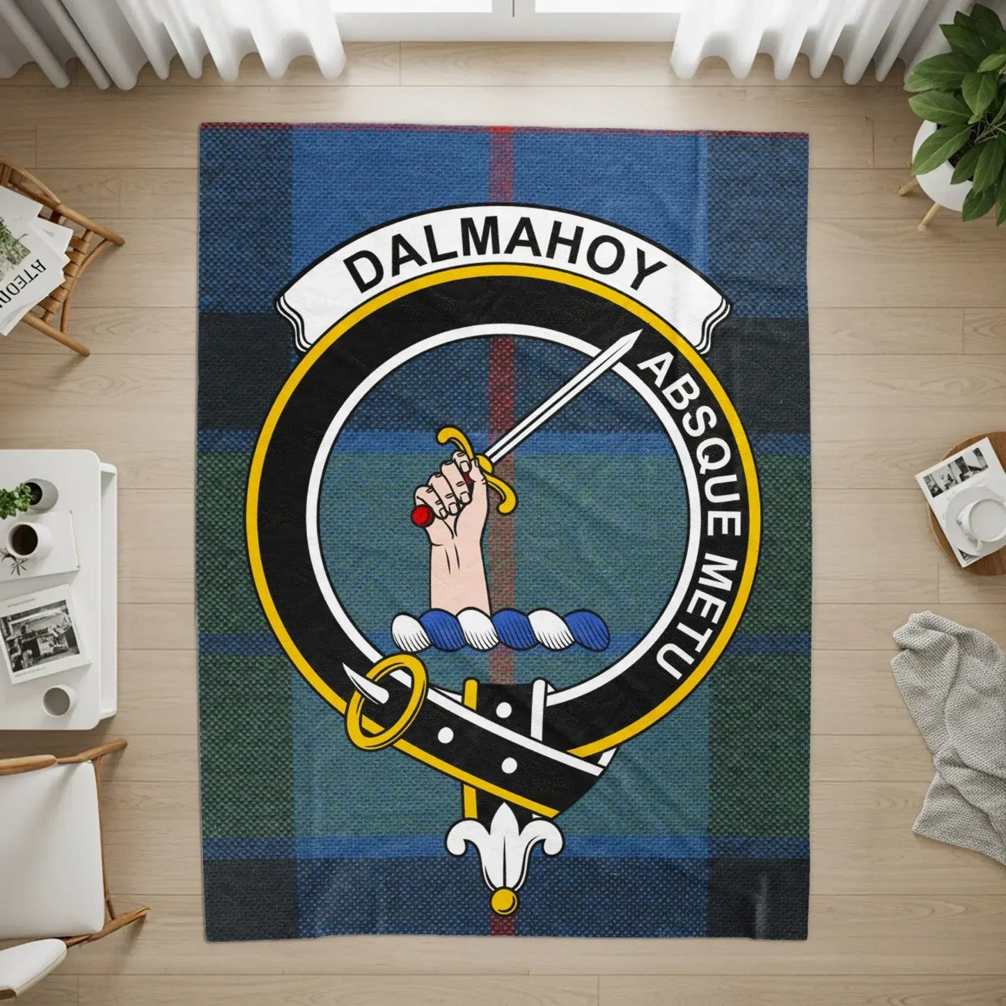 Dalmahoy Absque Metu Crest Design Rug product