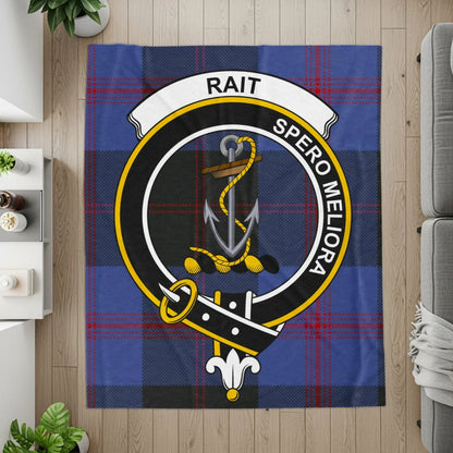 Rait Spero Meliora Crest Tartan Blanket product