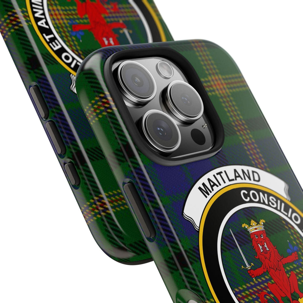Maitland Clan Scottish Tartan Cell Phone Case - Celtic Ancestry Gifts