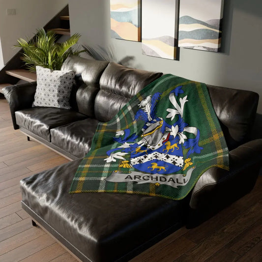 Archdale Family Crest Cozy Living Room Blanket product