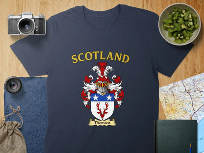 Scotland Thomson Family Crest T-Shirt product type