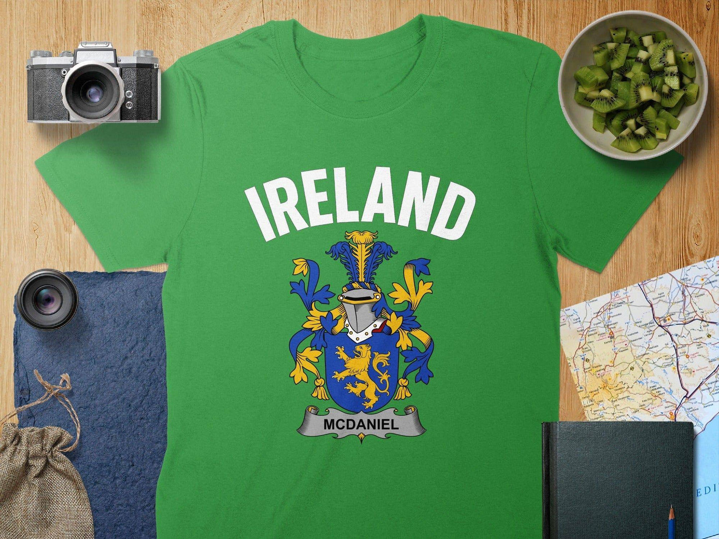 Ireland McDaniel Family Crest T-Shirt product type